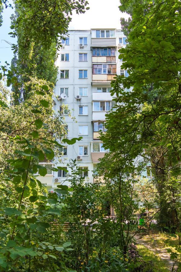 Myfreedom Апартаменти Метро Кловська, Військовий Госпіталь Kiev Exteriör bild